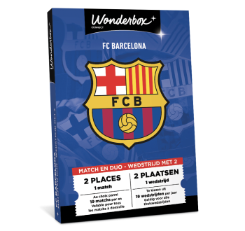 Coffret Cadeau FC Barcelone - Match en Duo | Wonderbox Connect Coffret Cadeau FC Barcelone - Match en Duo | Wonderbox Connect