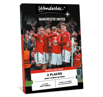 Coffret Cadeau Manchester United - Match en Duo | Wonderbox Connect Coffret Cadeau Manchester United - Match en Duo | Wonderbox Connect