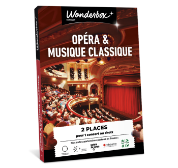 Coffret Cadeau Opéra & Musique classique - Concert en Duo | Wonderbox Connect Coffret Cadeau Opéra & Musique classique - Concert en Duo | Wonderbox Connect
