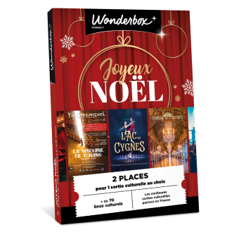 Coffret Cadeau Joyeux Noël culturel - Événement Culturel en Duo | Wonderbox Connect Coffret Cadeau Joyeux Noël culturel - Événement Culturel en Duo | Wonderbox Connect