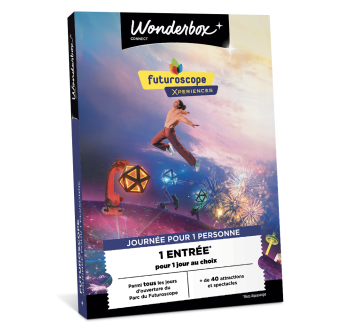 Coffret cadeau Futuroscope - Journée Solo | Wonderbox Connect Coffret cadeau Futuroscope - Journée Solo | Wonderbox Connect
