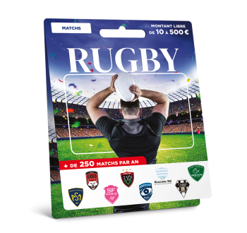 Carte Cadeau - 100% Rugby | Wonderbox Connect Carte Cadeau - 100% Rugby | Wonderbox Connect