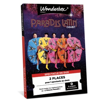 Coffret Cadeau Paradis Latin - Revue et Champagne en Duo | Wonderbox Connect Coffret Cadeau Paradis Latin - Revue et Champagne en Duo | Wonderbox Connect